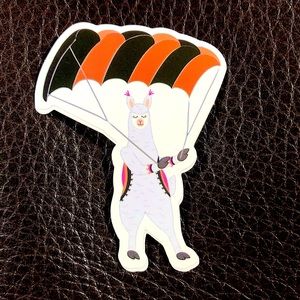 Llama Sail Extreme Single Decor Accent Athletics Sticker